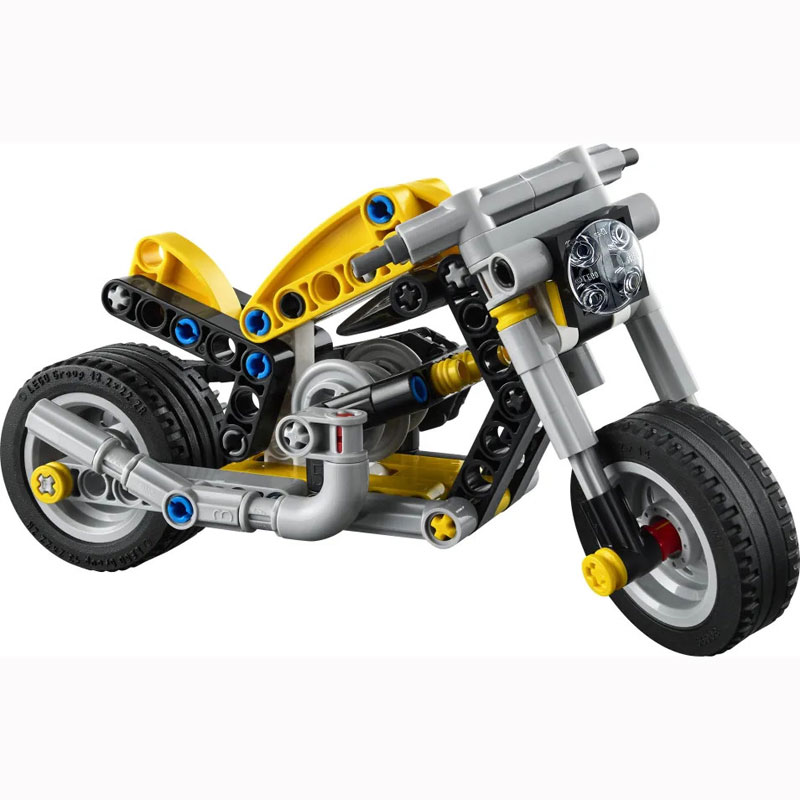 Lego Technic Yellow Motorcycle 42225