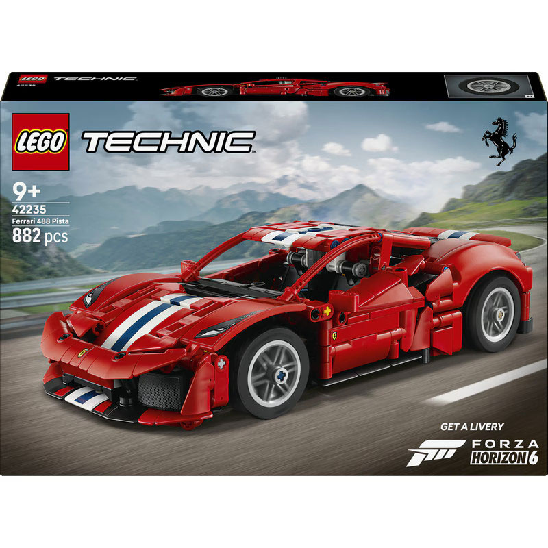 Lego® Technic Ferrari 488 Pista Car 42235
