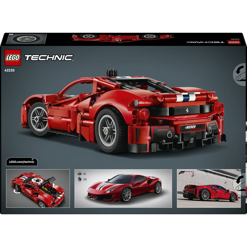 Lego® Technic Ferrari 488 Pista Car 42235