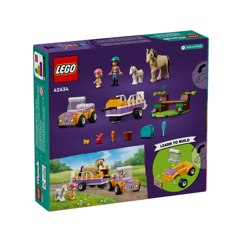 Lego Friends Horse & Pony Trailer 42634