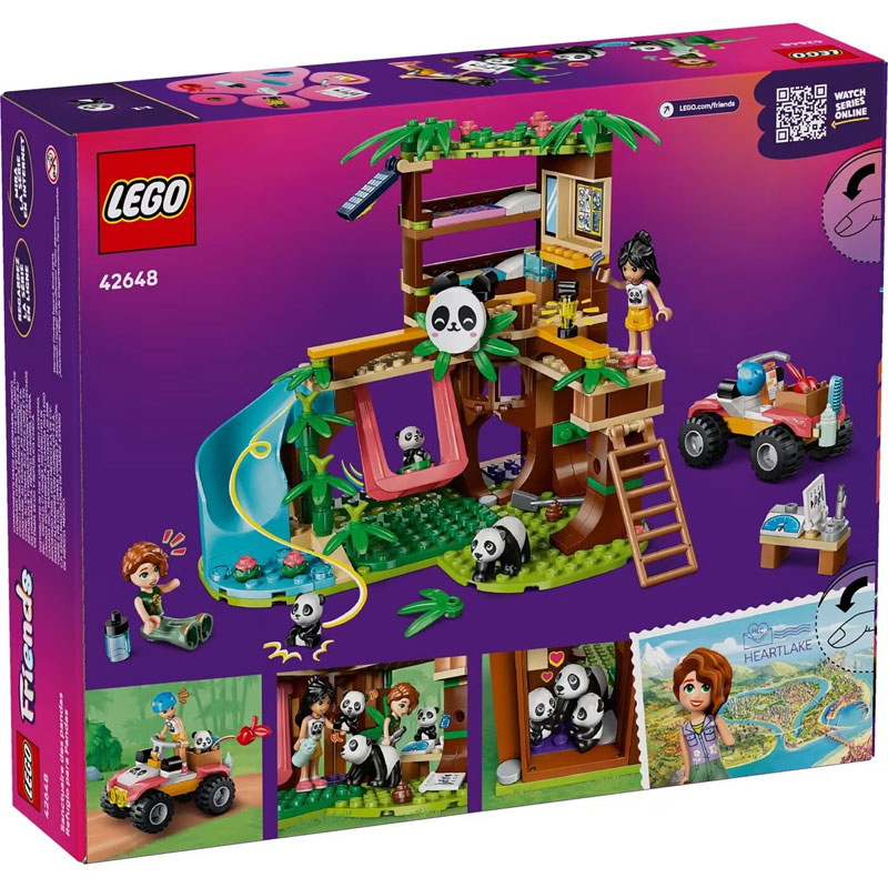 LEGO Friends Panda Sanctuary Animal Care 42648