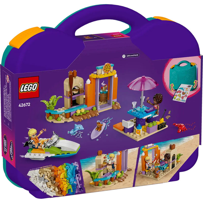 Lego Friends Creative Beach and Travel Suitcase - Βαλιτσάκι Για Παραλίες Και Ταξίδια 42672