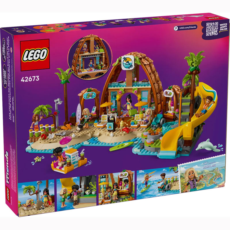 LEGO Friends Family Vacation Beach Resort 42673