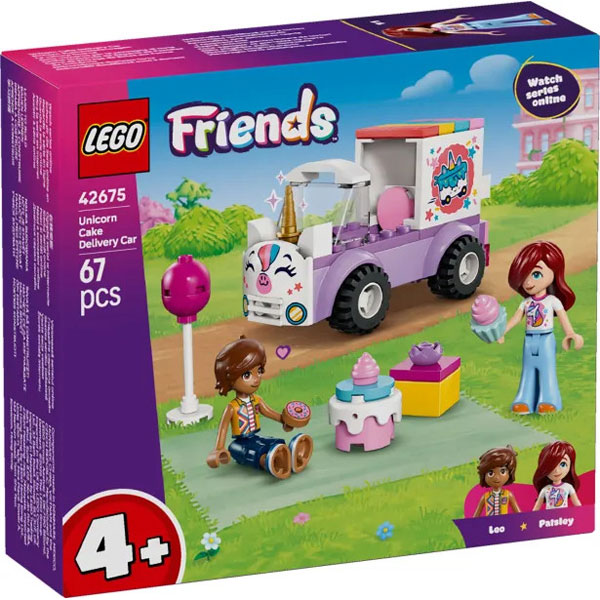 Lego Friends Unicorn Cake Delivery Car 42675