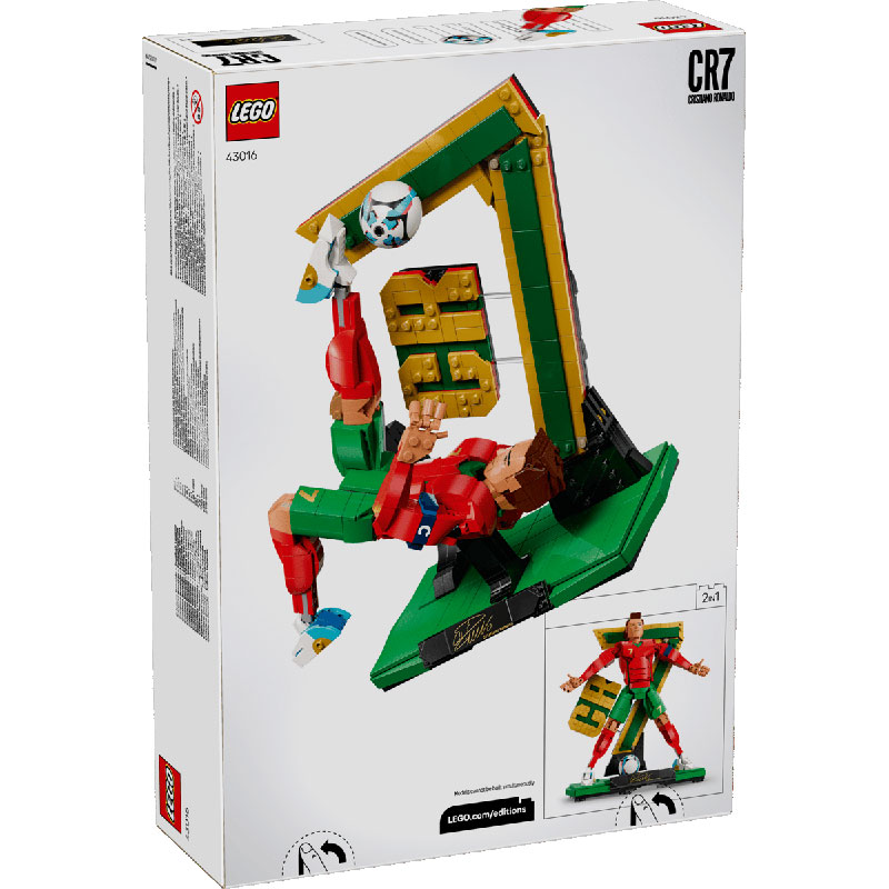 LEGO® Editions Cristiano Ronaldo – Soccer Legend 43016
