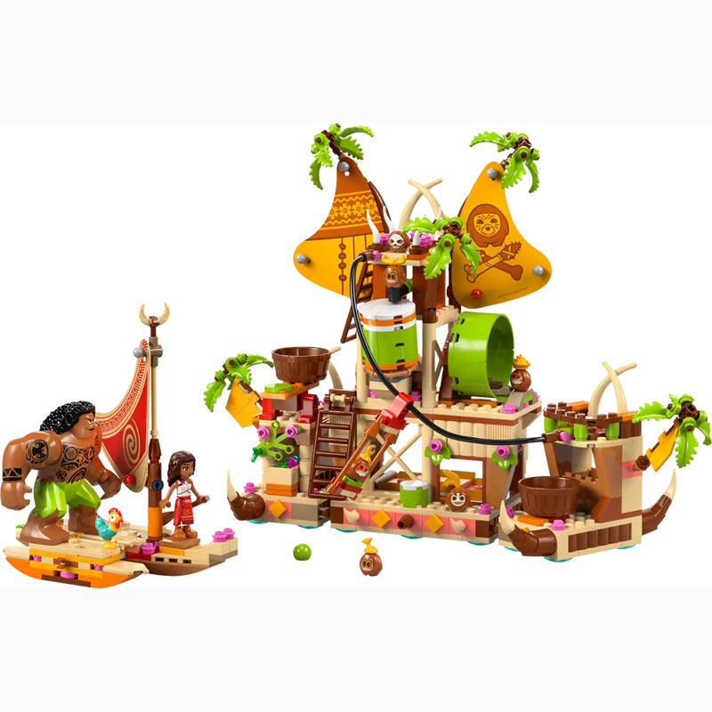 Lego Disney Moana 2 Kakamora Barge 43258