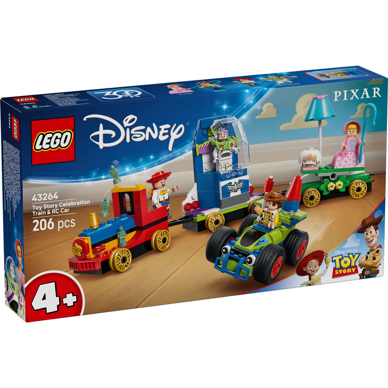 LEGO® Disney and Pixar’s: Toy Story Celebration Train & RC Car 43264