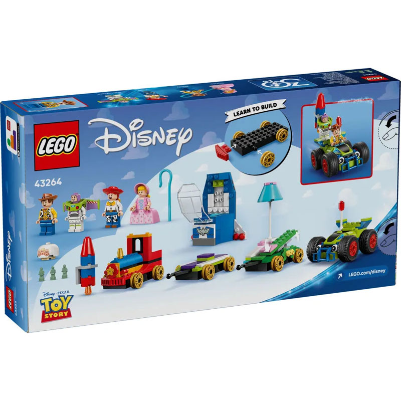 LEGO® Disney and Pixar’s: Toy Story Celebration Train & RC Car 43264