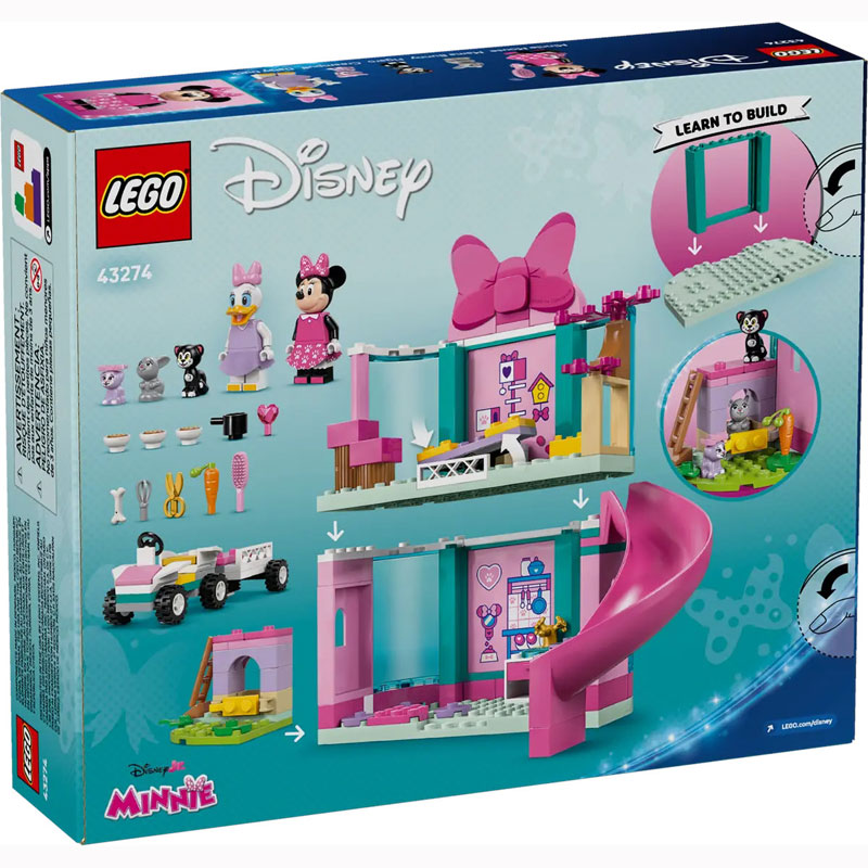 Lego Disney Mickey And Friends Minnie's Pet Hotel 43274