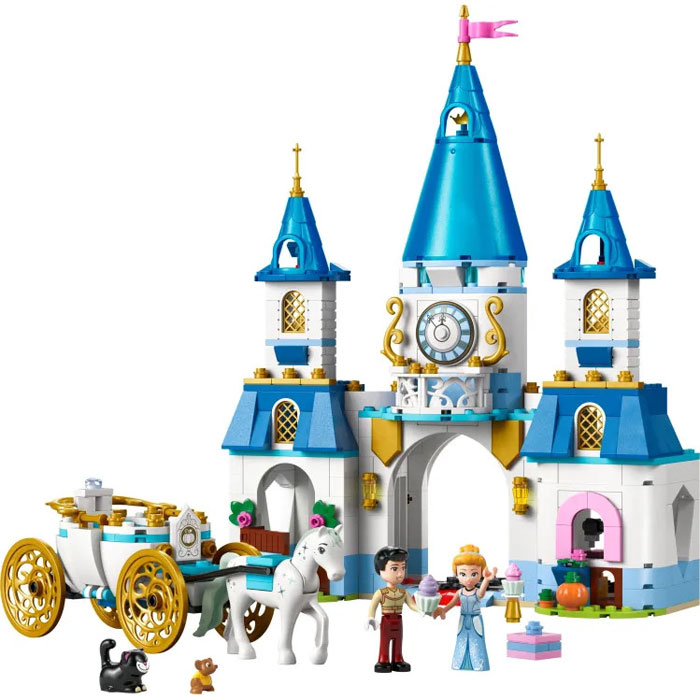 Lego Disney Princess Cinderella's Castle & Horse Carriage 43275