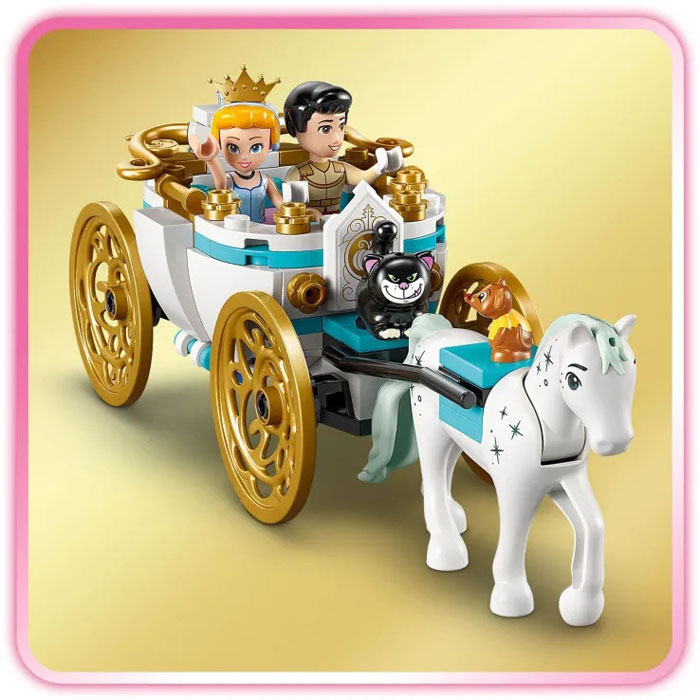 Lego Disney Princess Cinderella's Castle & Horse Carriage 43275