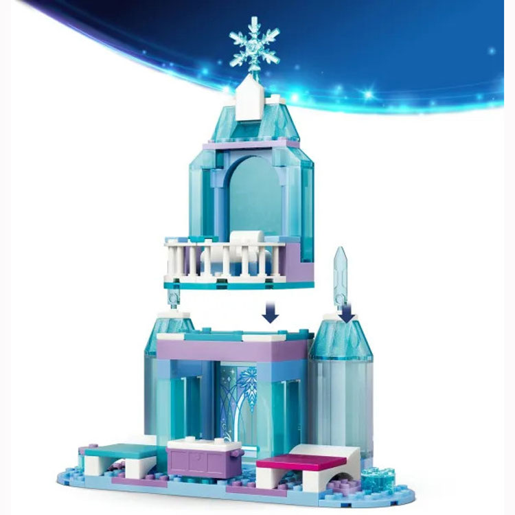 Lego® Disney Elsa's Ice Castle & Snow Ride Adventure 43281