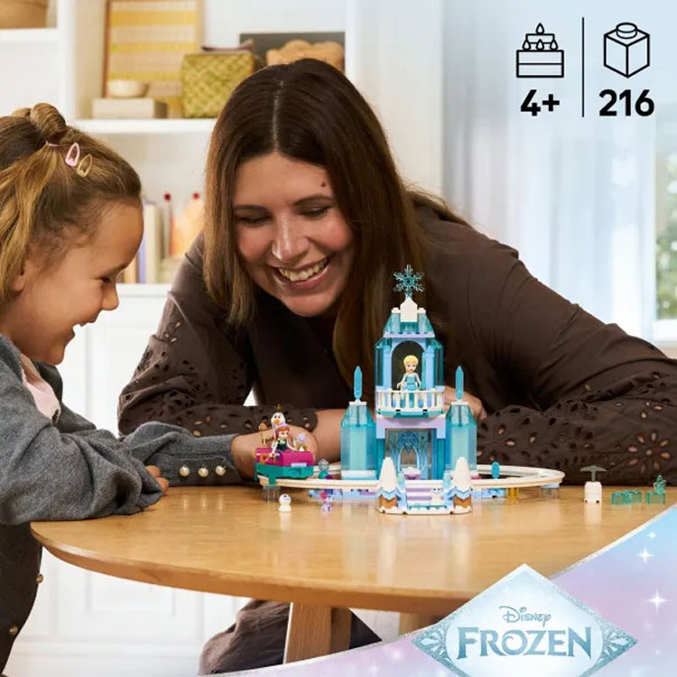 Lego® Disney Elsa's Ice Castle & Snow Ride Adventure 43281