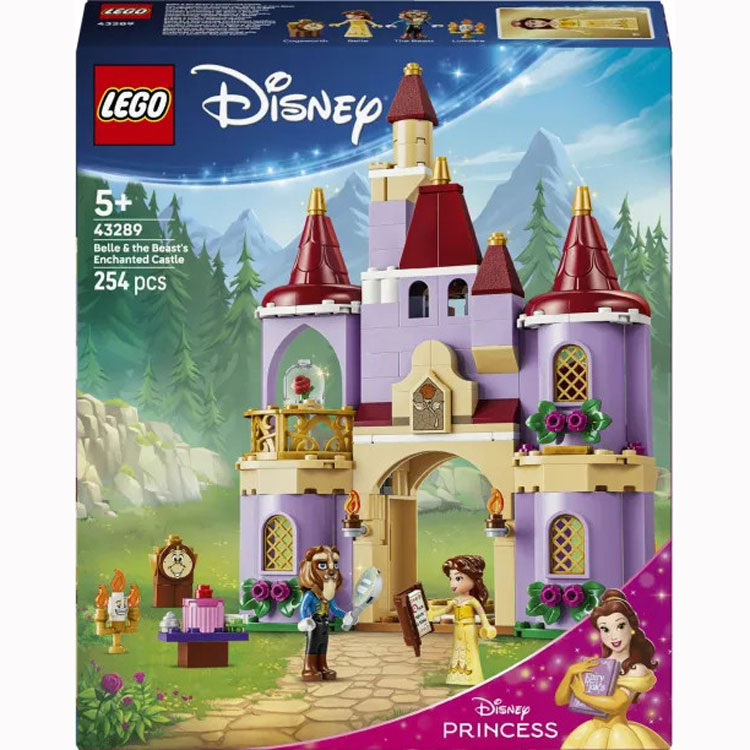Lego Disney Princess Belle & The Beast's Enchanted Castle 43289