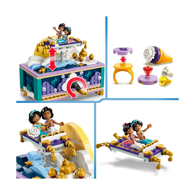 LEGO® Disney™ Jasmine's Jewelry Box 43295