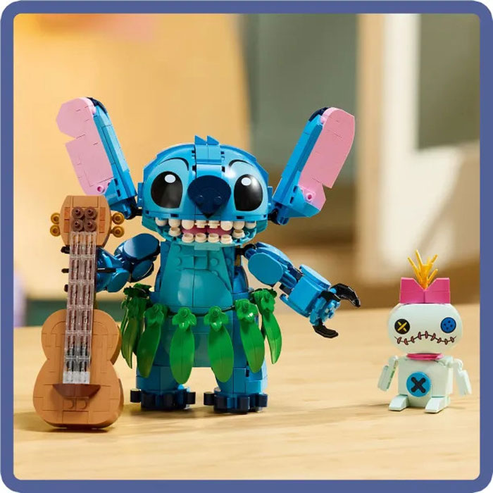 Lego® Disney™ Stitch & Scrump 43296