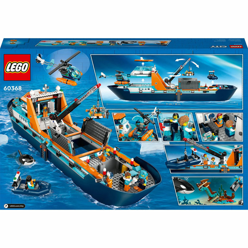 Lego City Arctic Explorer Ship 60368