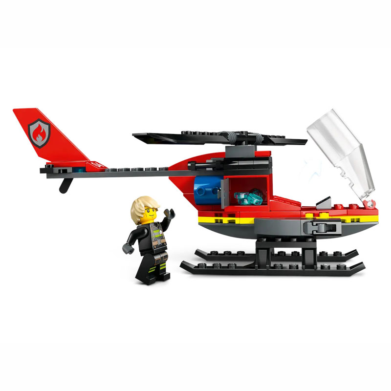 Lego City Fire Rescue Helicopter 60411