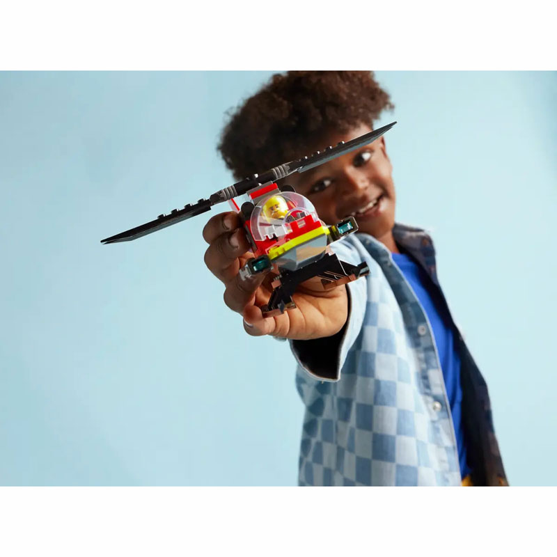 Lego City Fire Rescue Helicopter 60411