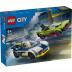 Lego City Police Car and Muscle Car Chase 60415