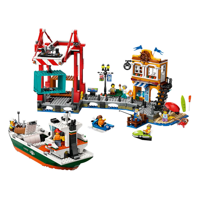 Lego City Seaside Harbor With Cargo Ship 60422