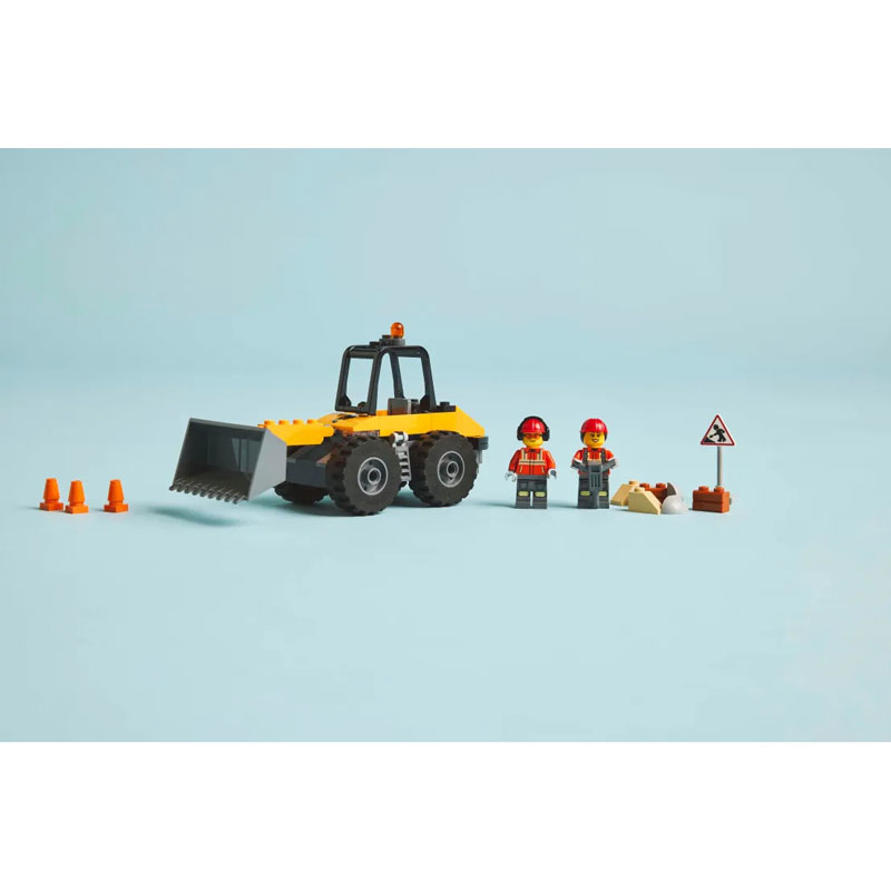 Lego City Yellow Construction Wheel Loader 60450