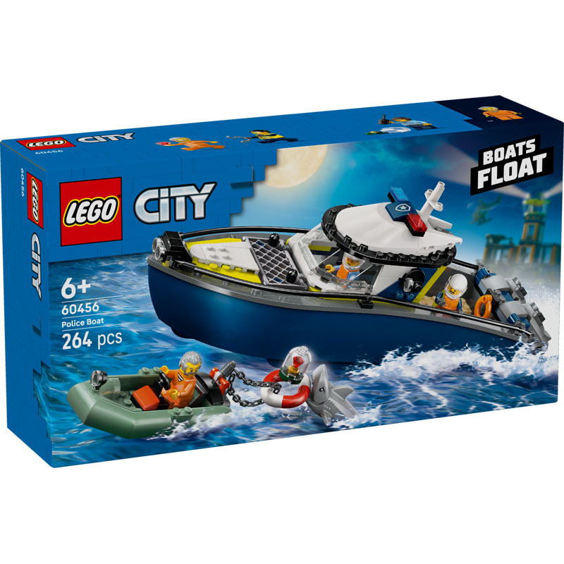 Lego City Police Boat Chase 60456