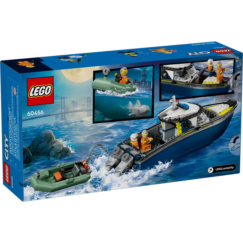 Lego City Police Boat Chase 60456