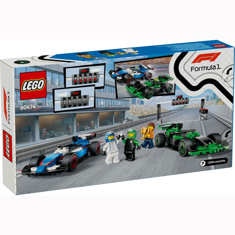 Lego® City F1 Grid With VCARB & Sauber Race Cars 60474