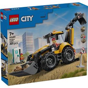 LEGO® City Yellow Backhoe Loader 60480