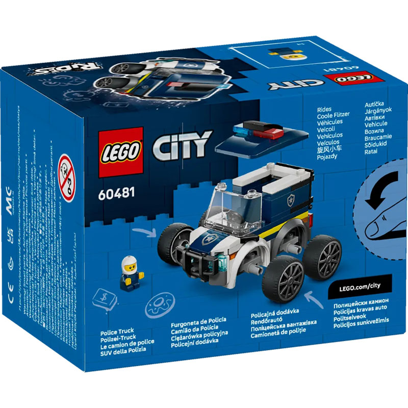 LEGO City Rides Police Truck 60481