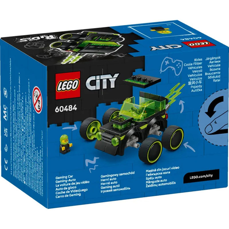 LEGO City Rides Gaming Race Car 60484