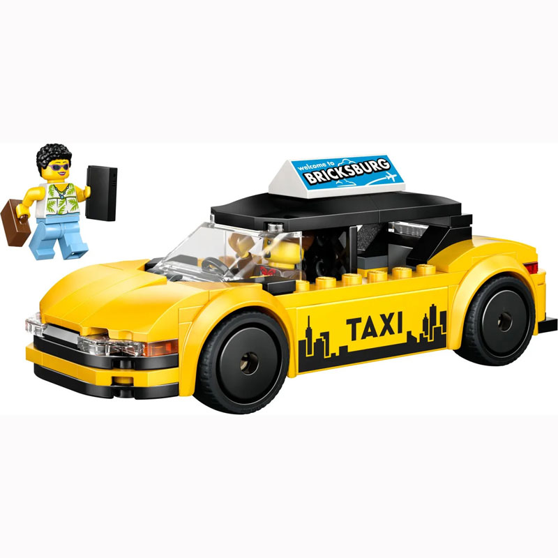 Lego® City Yellow Taxi 60487