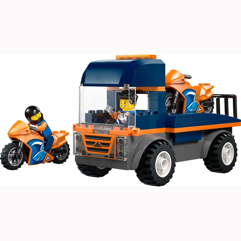 LEGO City Motorcycle Transpoter 60491