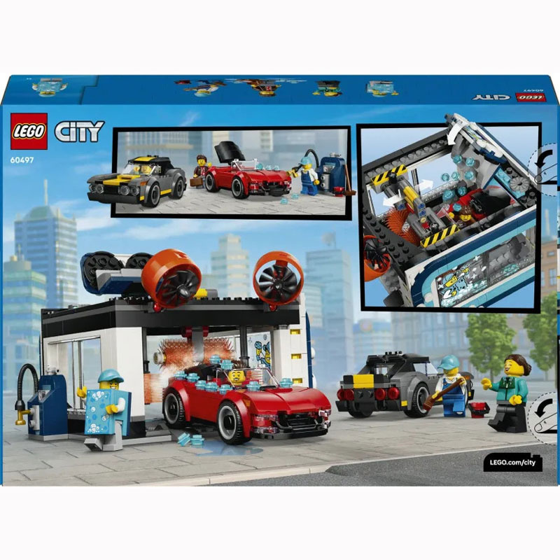 Lego City Drive-Through Car Wash 60497