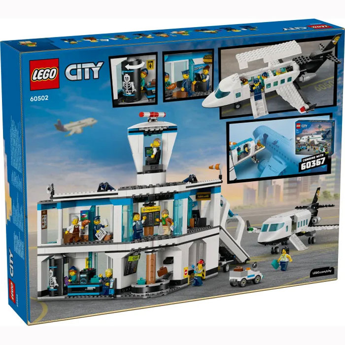 LEGO City Airport With Airplane 60502