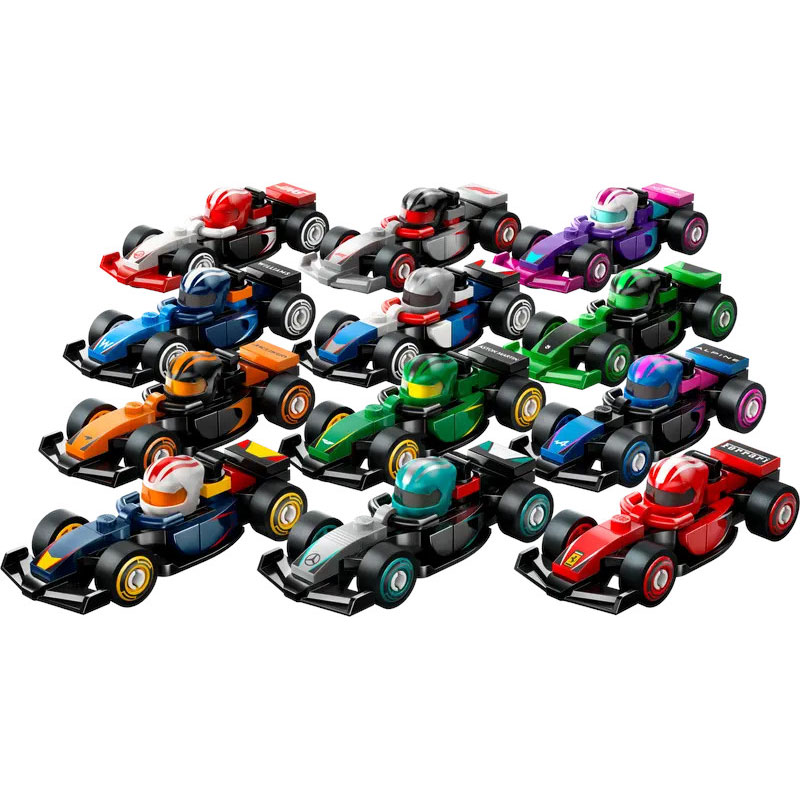 Lego Minifigures F1® Collectible Race Cars 71049