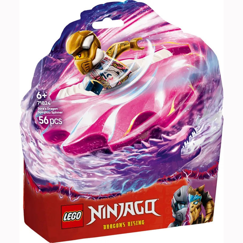 Lego Ninjago Sora's Dragon Spinjitzu Spinner 71824