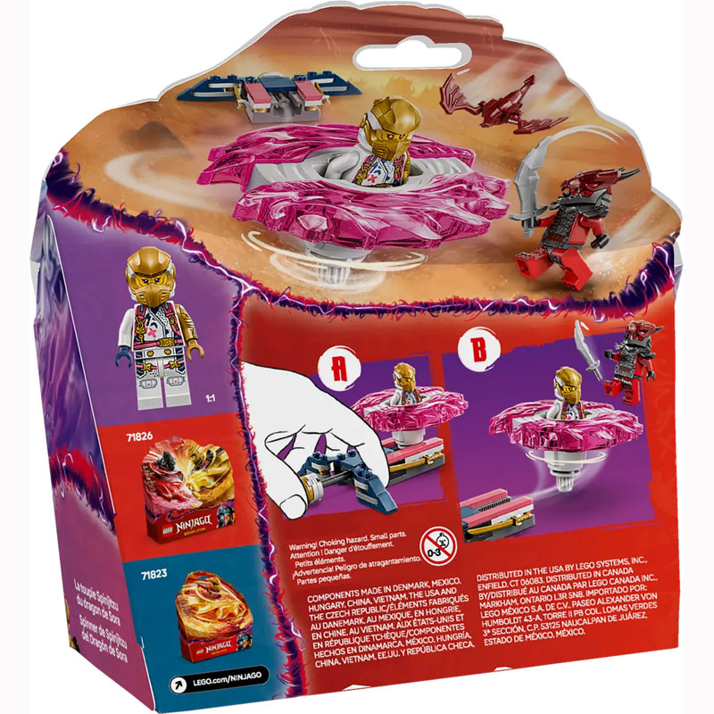 Lego Ninjago Sora's Dragon Spinjitzu Spinner 71824