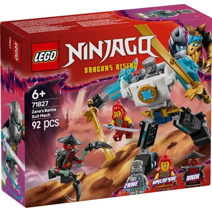 Lego Ninjago Zane's Battle Suit Mech 71827