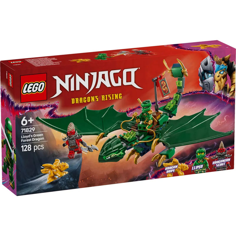 Lego Ninjago Lloy's Green Forest Dragon 71829
