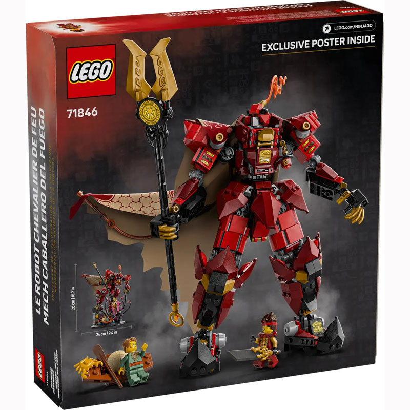 Lego Ninjago The Fire Knight Mech 71846