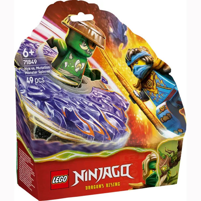 LEGO® Ninjago® Nya vs. Mutation Monster Spinner 71849