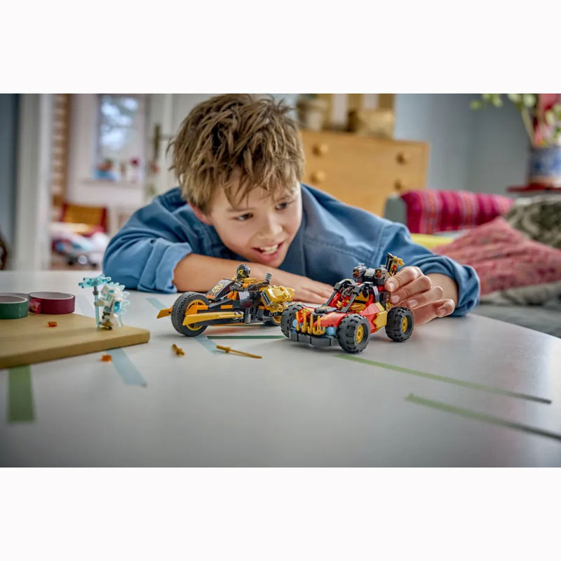 Lego® Ninjago Kai And Cole's Combiner Vehicles 71864