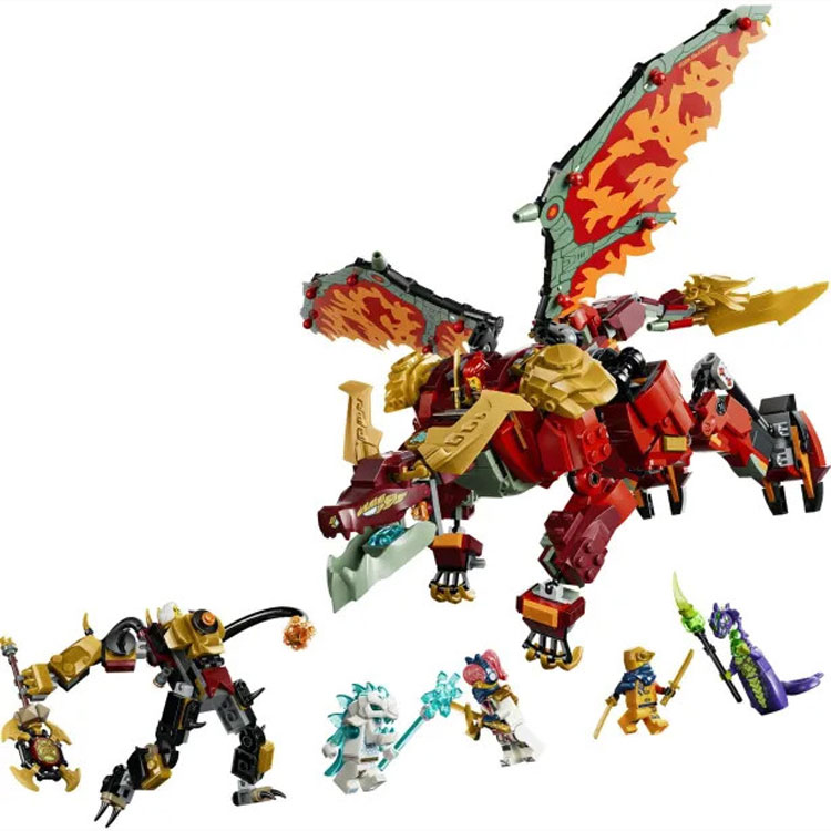 LEGO® Ninjago Wyldfyre's Transforming Dragon Mech 71868