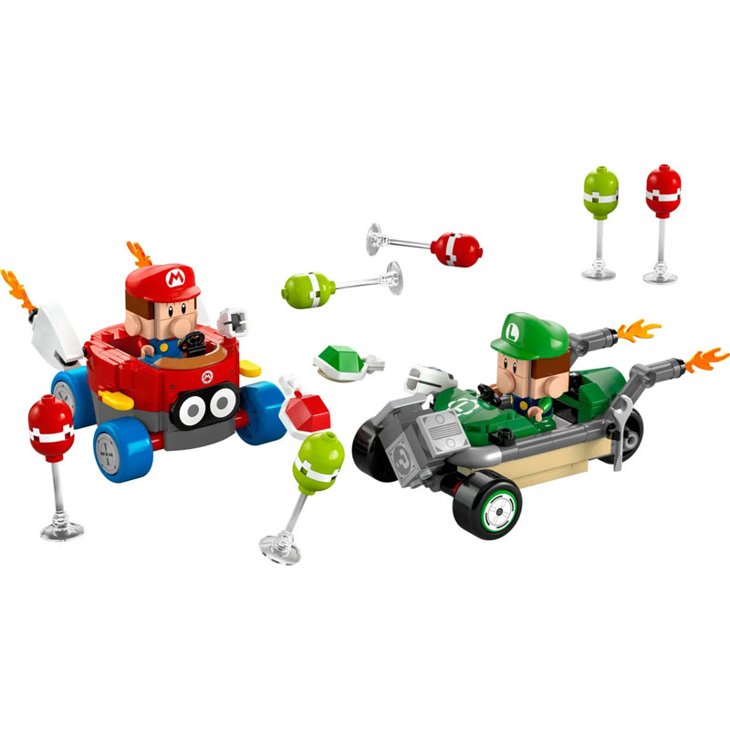 Lego Super Mario Kart™ -Baby Mario vs. Baby Luigi 72034