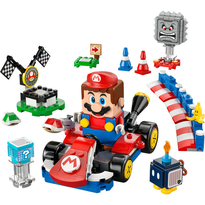 Lego Super Mario Kart™ – Interactive LEGO® Mario™ & Standard Kart 72043