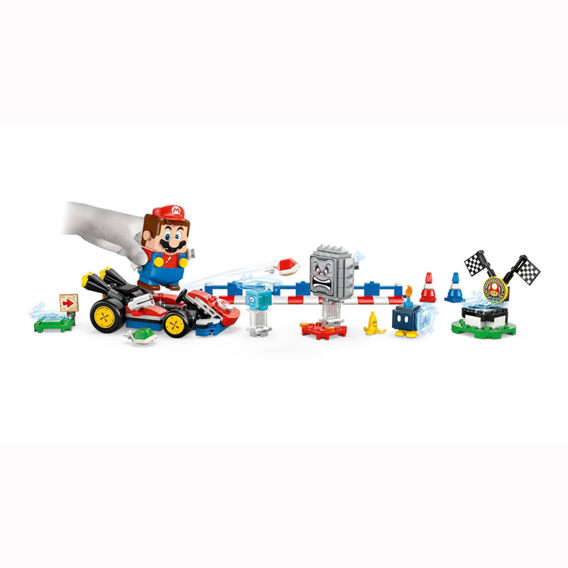 Lego Super Mario Kart™ – Interactive LEGO® Mario™ & Standard Kart 72043