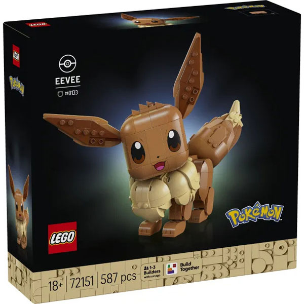 Lego Pokémon Eevee 72151