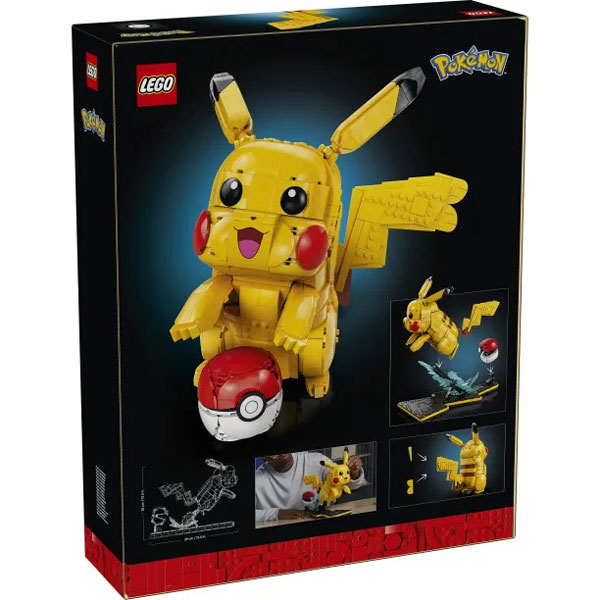 Lego Pokémon Pikachu and Poké Ball 72152